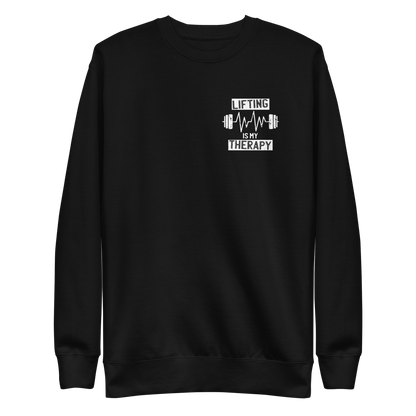 Weightlifting therapy | Unisex Premium Sweatshirt - F&B