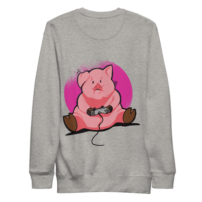 Gamer Pig | Unisex Premium Sweatshirt - F&B