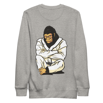 Cool karate gorilla | Unisex Premium Sweatshirt - F&B