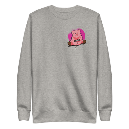 Gamer Pig | Unisex Premium Sweatshirt - F&B