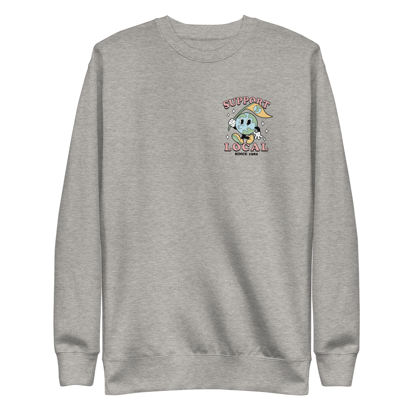 Happy planet earth | Unisex Premium Sweatshirt - F&B