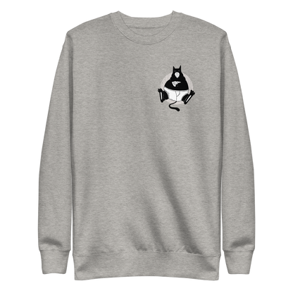 Pizza Cat | Unisex Premium Sweatshirt - F&B