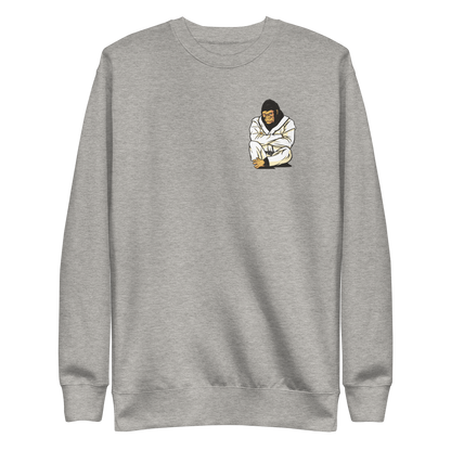 Cool karate gorilla | Unisex Premium Sweatshirt - F&B