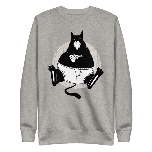 Pizza Cat | Unisex Premium Sweatshirt