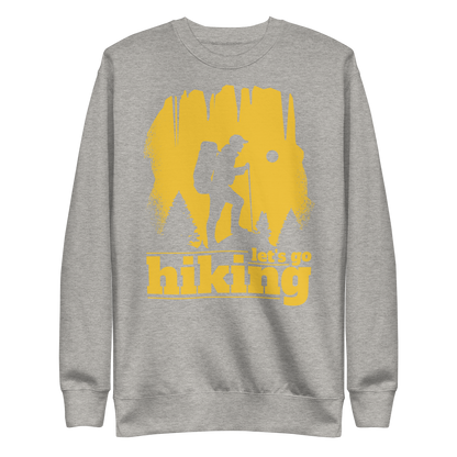 Hiking silhouette | Unisex Premium Sweatshirt