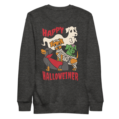 Happy Halloween Dachshund dogs | Unisex Premium Sweatshirt - F&B