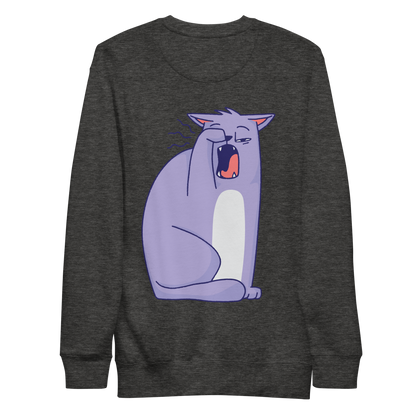 Sleepy cat | Unisex Premium Sweatshirt