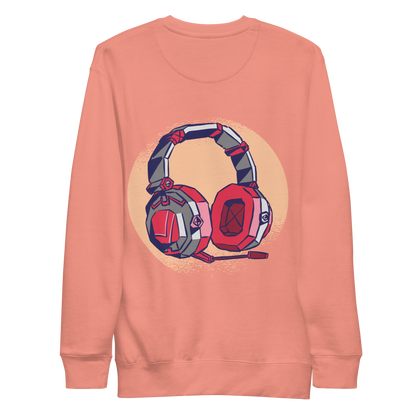 Gamer headphones cool | Unisex Premium Sweatshirt - F&B