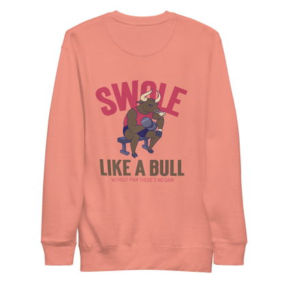 Muscular bull | Unisex Premium Sweatshirt - F&B