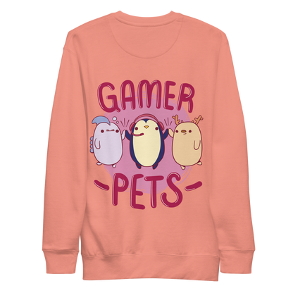 Cute gamer pets | Unisex Premium Sweatshirt - F&B