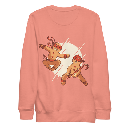 Ninja gingerbread cookies | Unisex Premium Sweatshirt - F&B