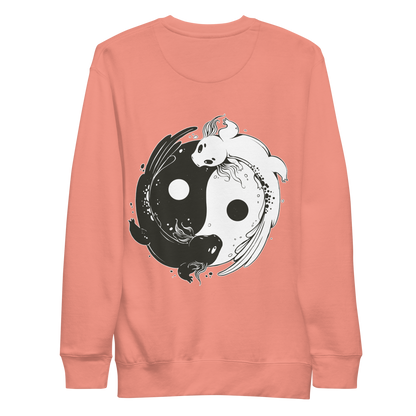 Yin yang axolotl animals | Unisex Premium Sweatshirt - F&B