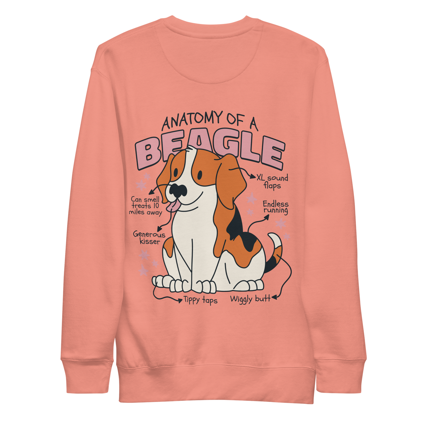 Beagle anatomy | Unisex Premium Sweatshirt - F&B