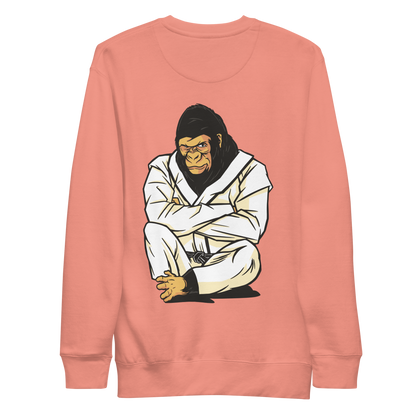 Cool karate gorilla | Unisex Premium Sweatshirt - F&B