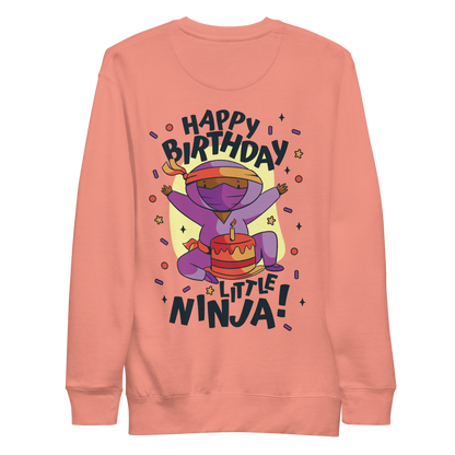 Birthday ninja kid | Unisex Premium Sweatshirt - F&B