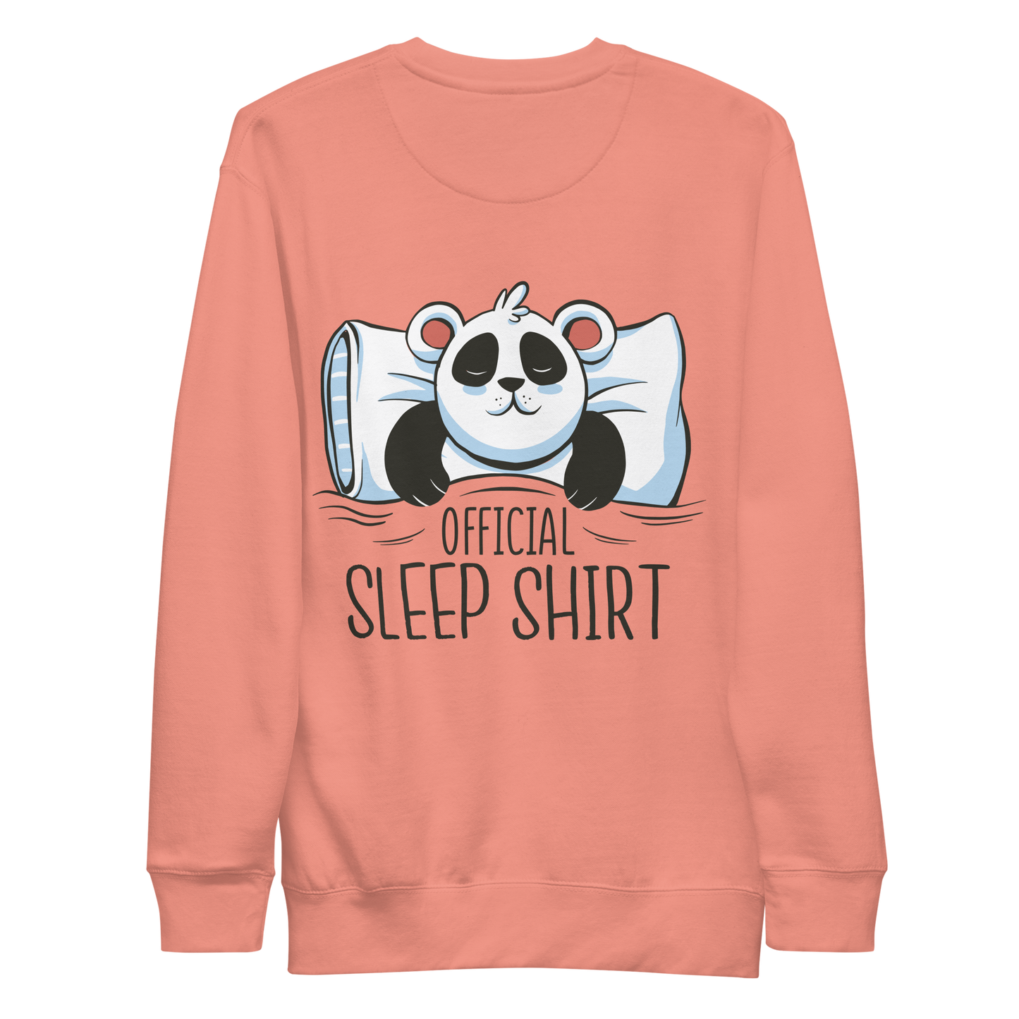 Panda bear sleeping on bed | Unisex Premium Sweatshirt