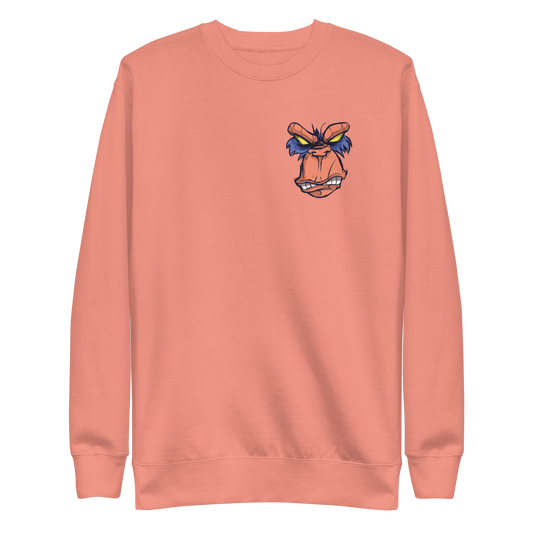 Angry Ape | Unisex Premium Sweatshirt - F&B