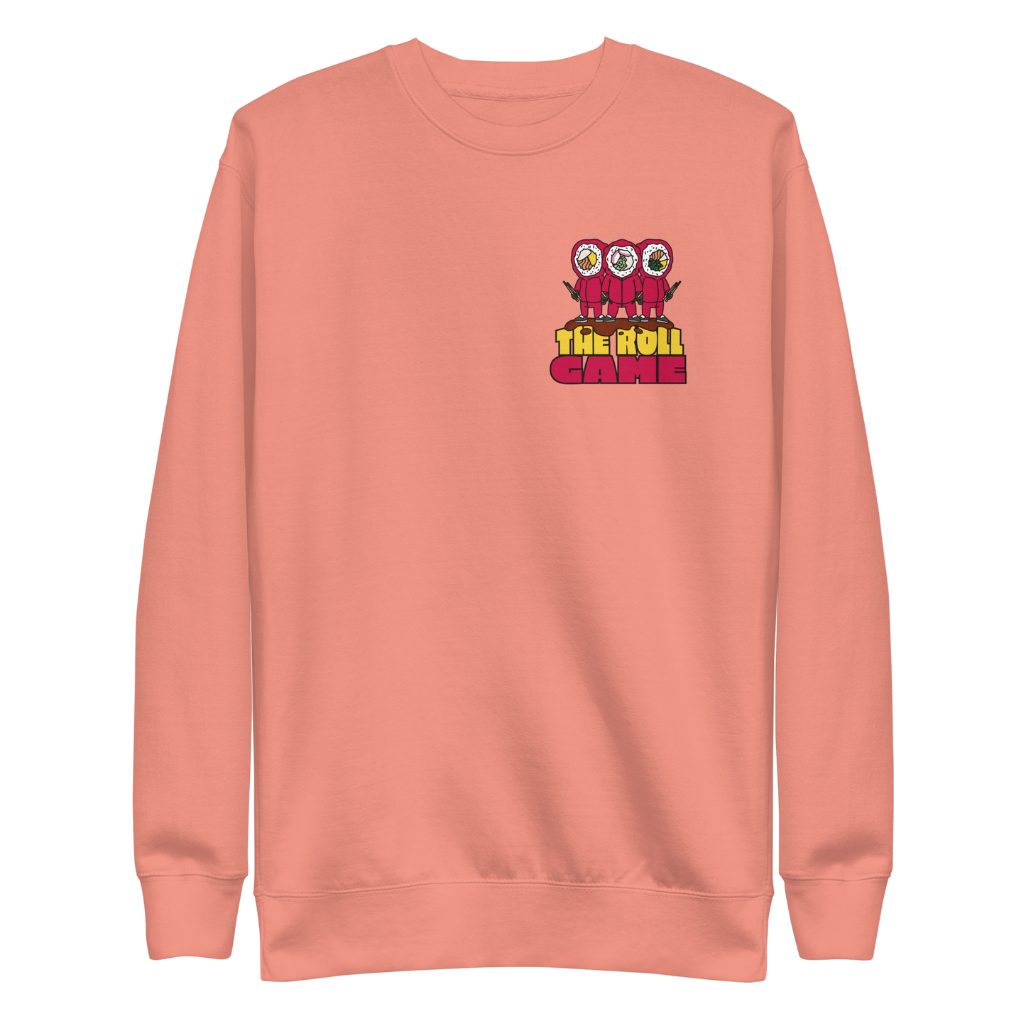 Sushi roll game characters | Unisex Premium Sweatshirt - F&B