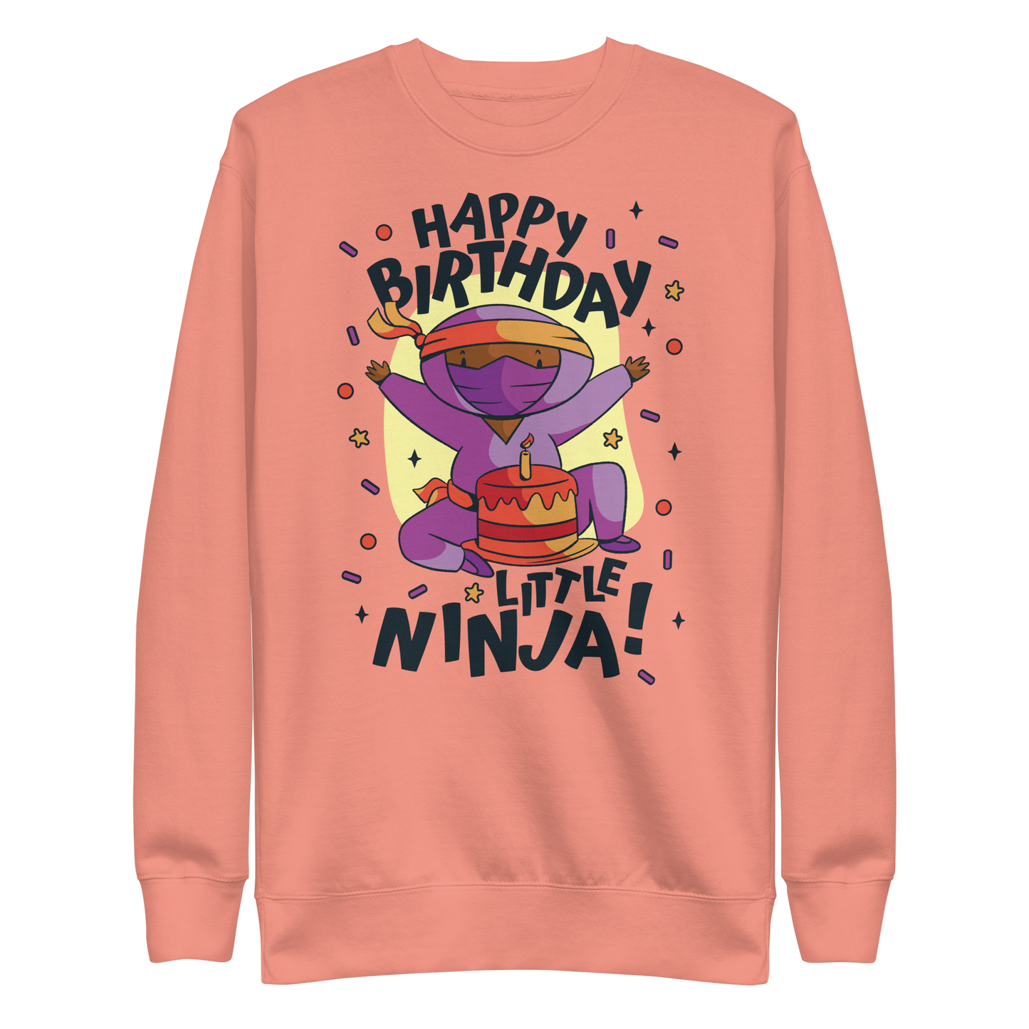 Birthday ninja kid | Unisex Premium Sweatshirt