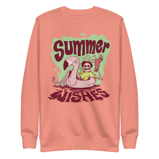 Summer skeleton | Unisex Premium Sweatshirt