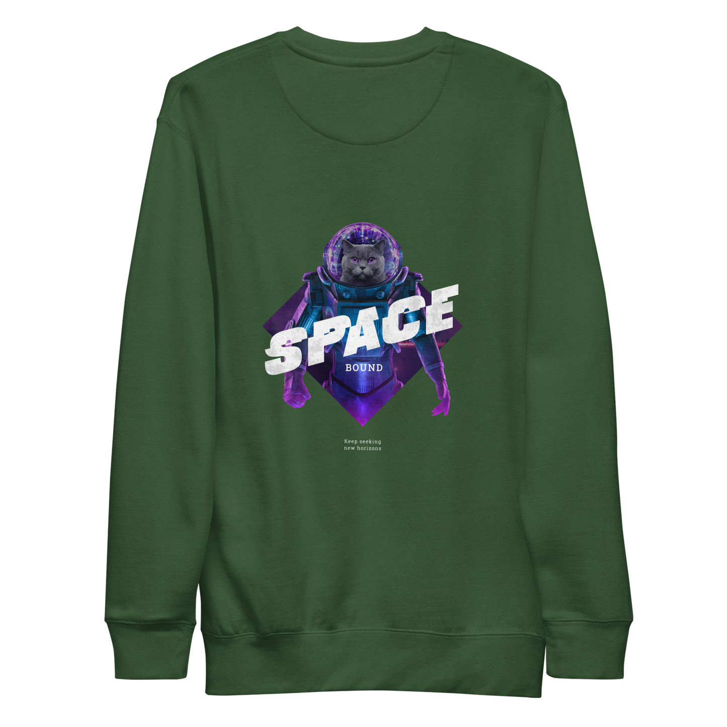 Astronaut cat | Unisex Premium Sweatshirt - F&B