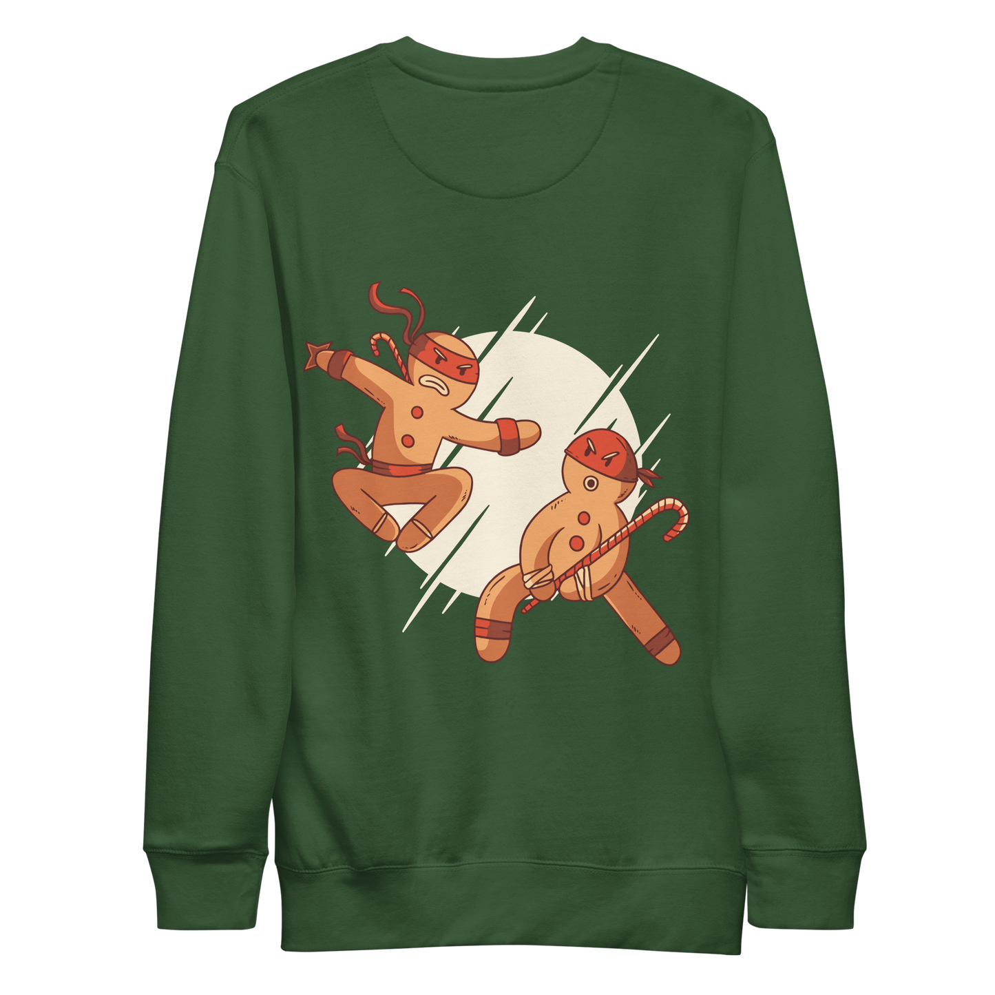 Ninja gingerbread cookies | Unisex Premium Sweatshirt - F&B