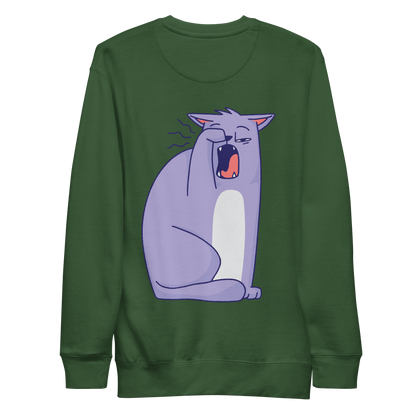 Sleepy cat | Unisex Premium Sweatshirt