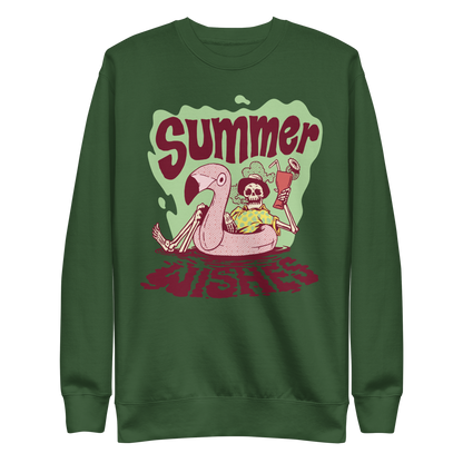 Summer skeleton | Unisex Premium Sweatshirt