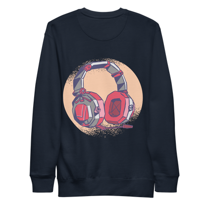 Gamer headphones cool | Unisex Premium Sweatshirt - F&B