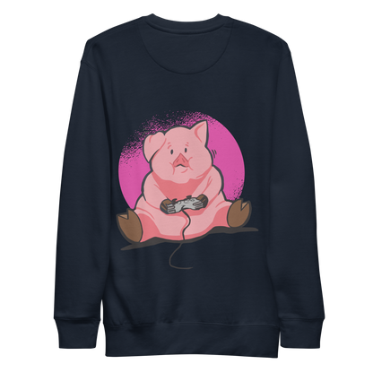 Gamer Pig | Unisex Premium Sweatshirt - F&B