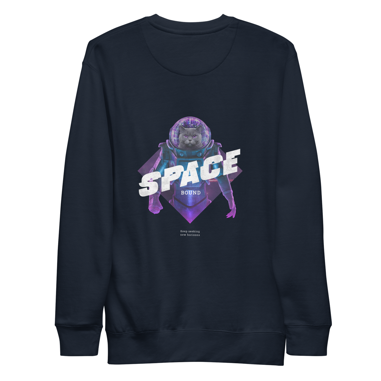 Astronaut cat | Unisex Premium Sweatshirt - F&B