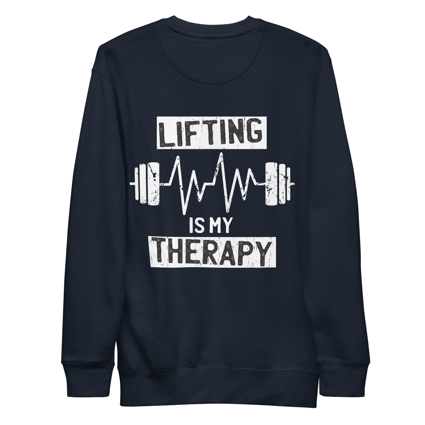 Weightlifting therapy | Unisex Premium Sweatshirt - F&B