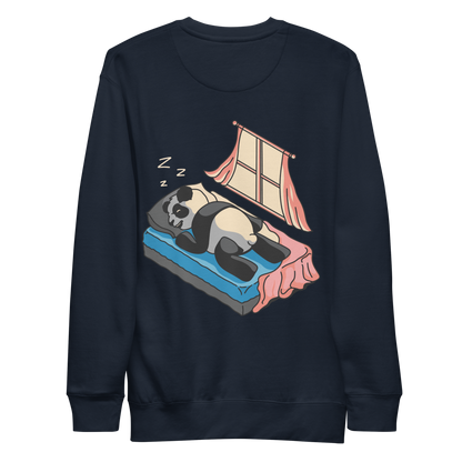 Sleeping panda bedroom | Unisex Premium Sweatshirt