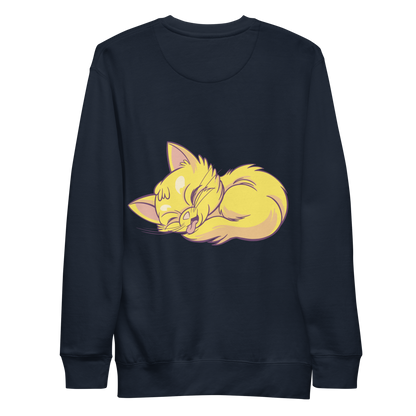 Lovely sleeping cat | Unisex Premium Sweatshirt