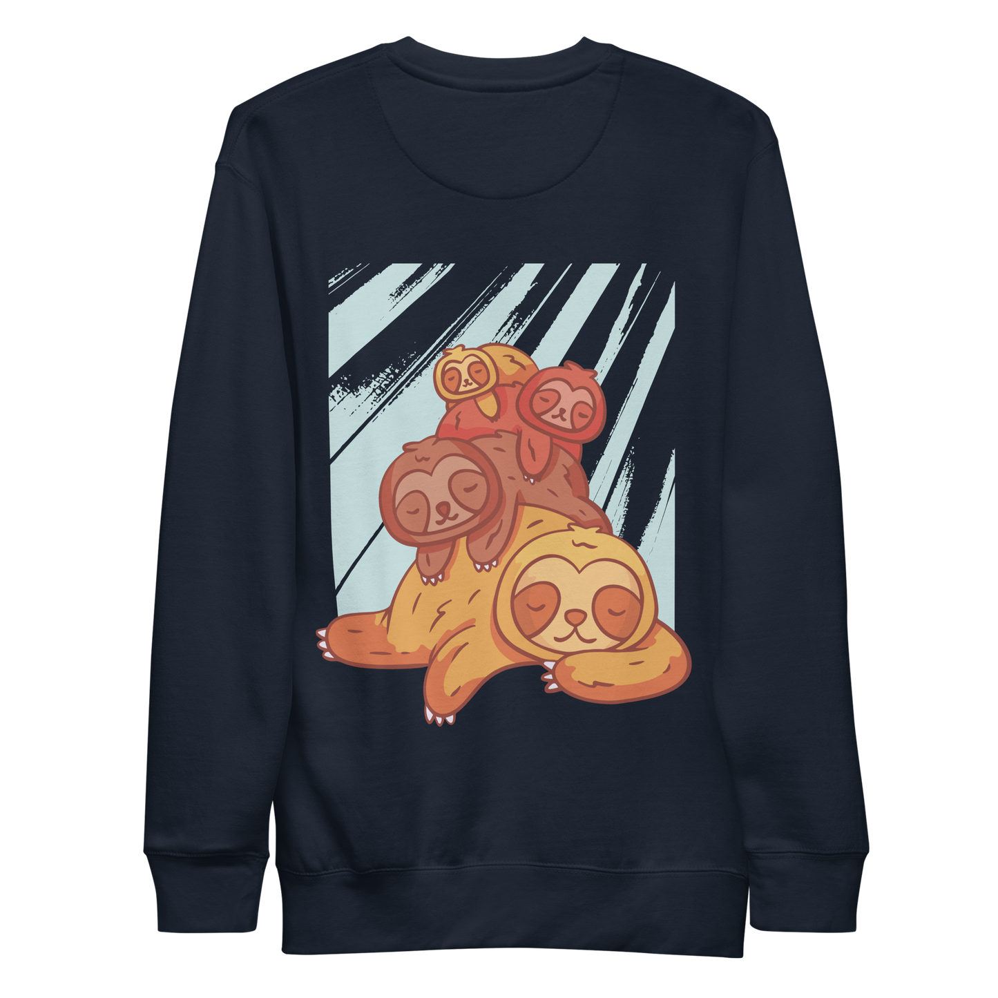 Sloth animals sleeping | Unisex Premium Sweatshirt