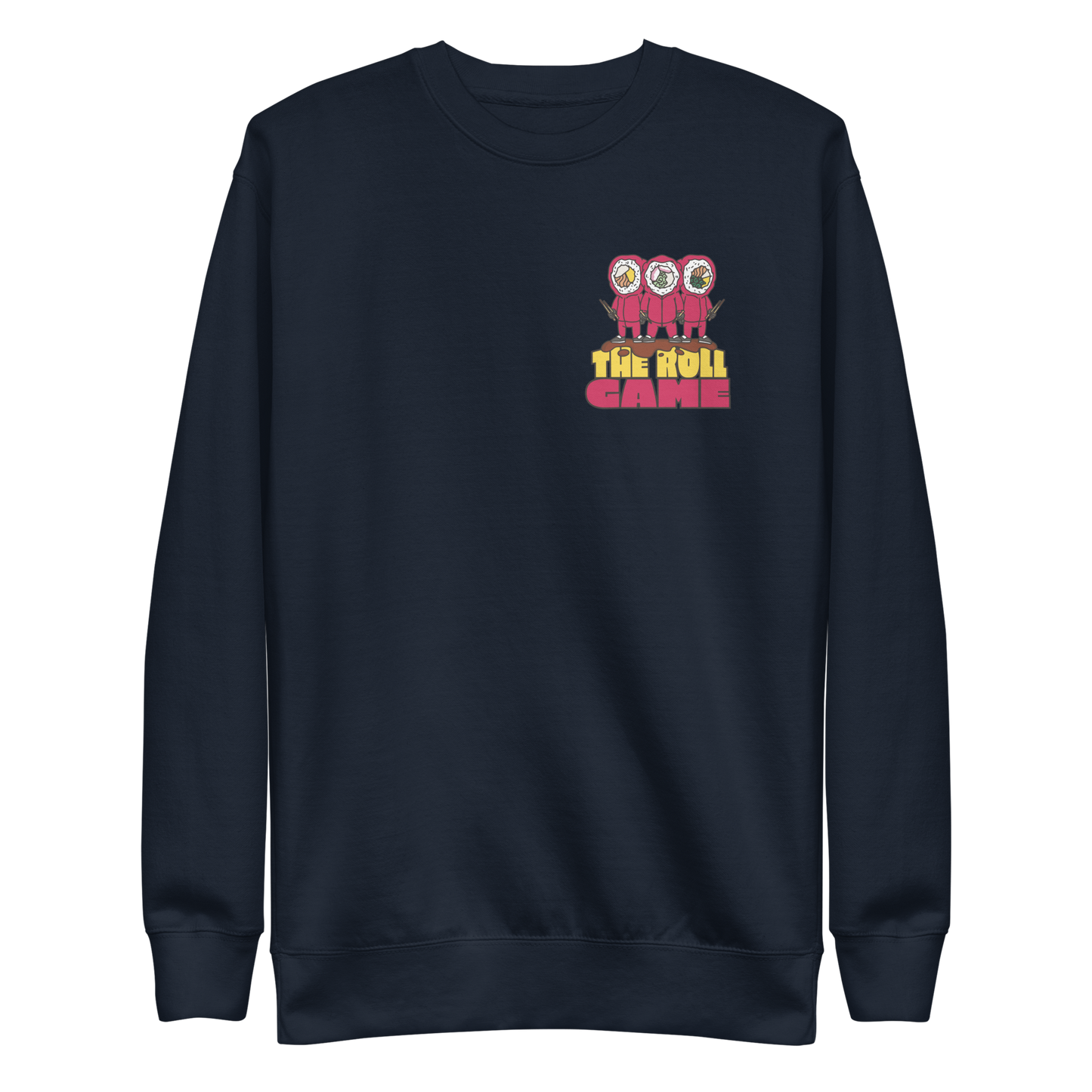 Sushi roll game characters | Unisex Premium Sweatshirt - F&B