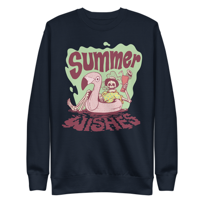 Summer skeleton | Unisex Premium Sweatshirt