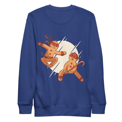 Ninja gingerbread cookies | Unisex Premium Sweatshirt - F&B