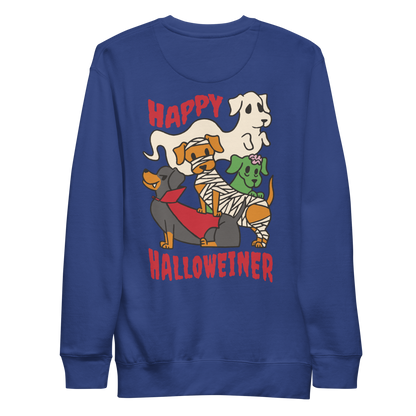 Happy Halloween Dachshund dogs | Unisex Premium Sweatshirt - F&B