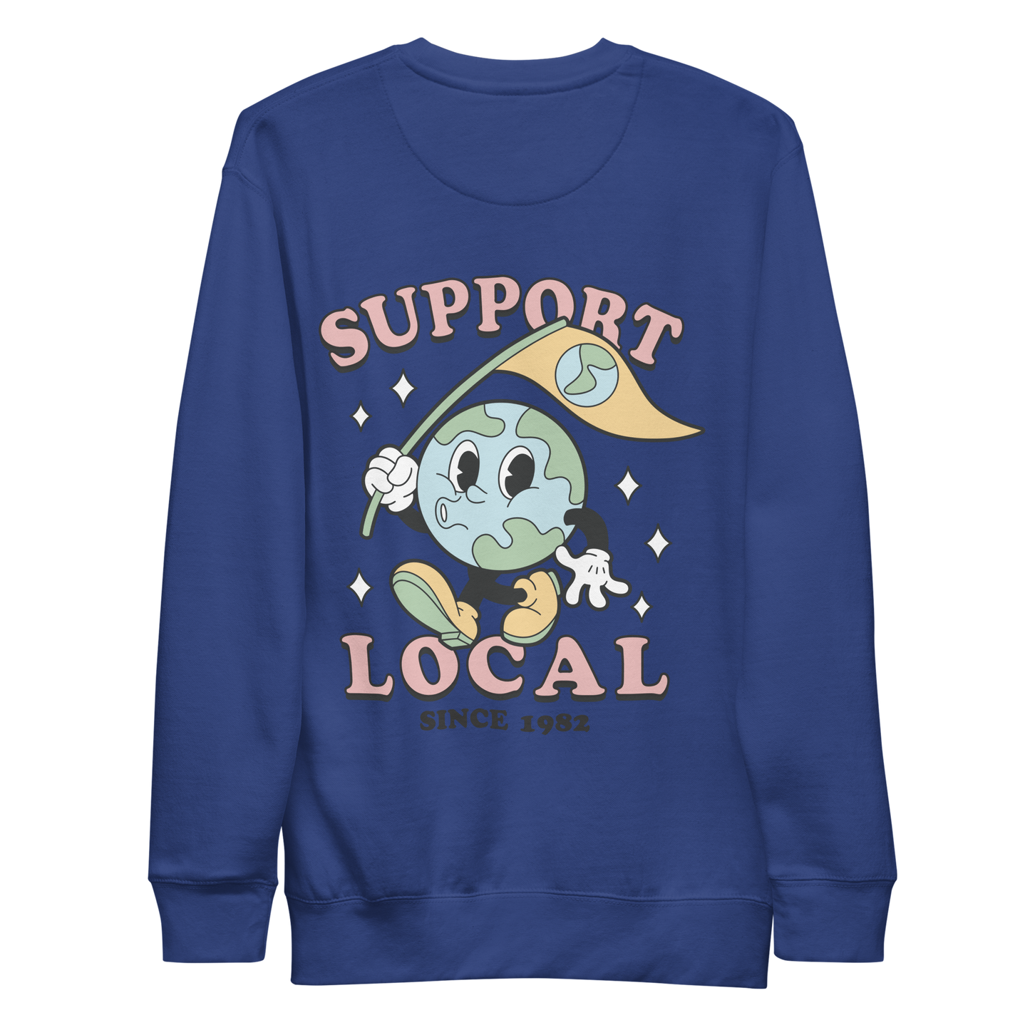 Happy planet earth | Unisex Premium Sweatshirt - F&B