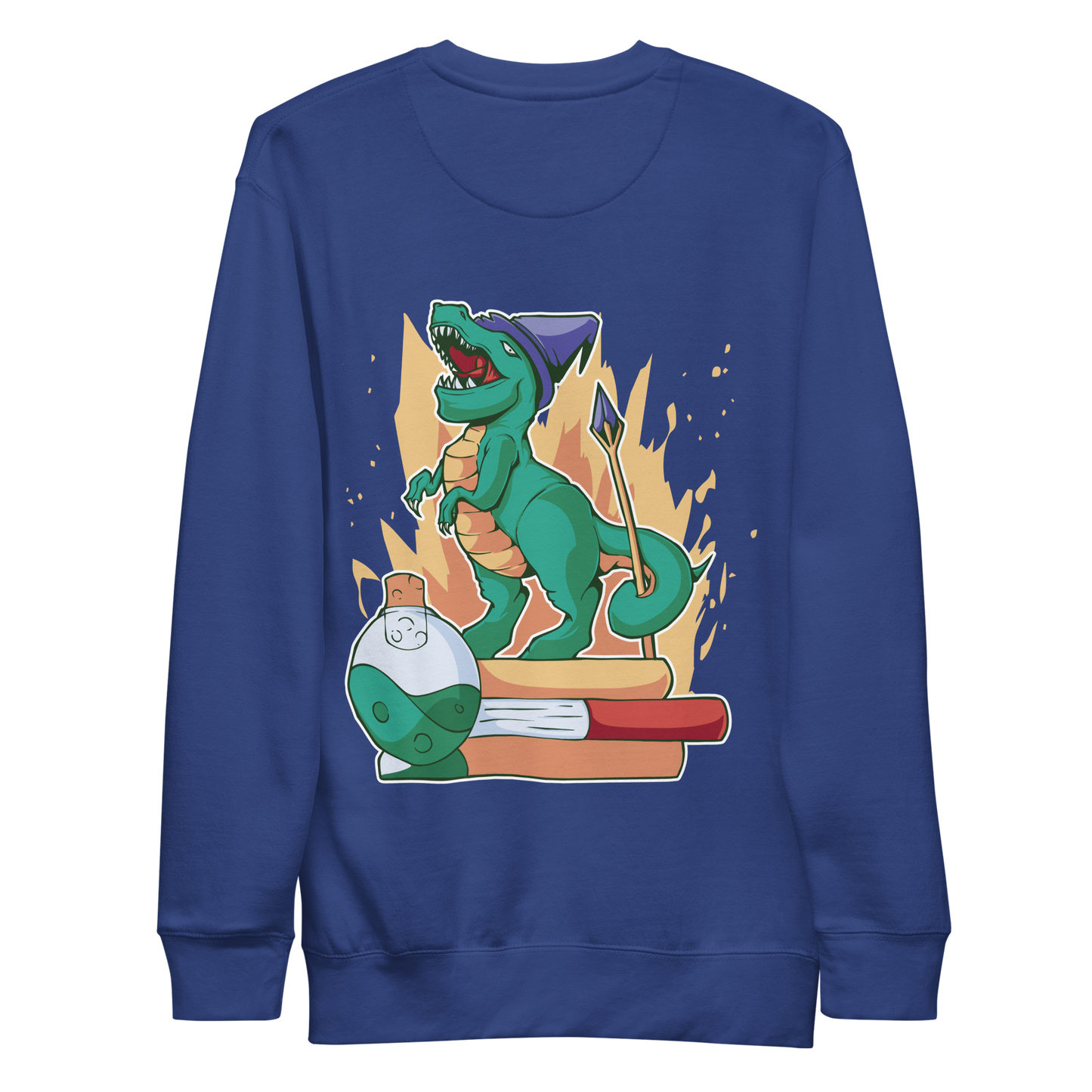 Wizard dinosaur animal | Unisex Premium Sweatshirt - F&B