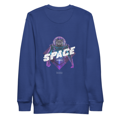 Astronaut cat | Unisex Premium Sweatshirt - F&B