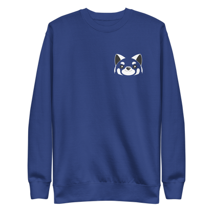 Red panda face | Unisex Premium Sweatshirt - F&B