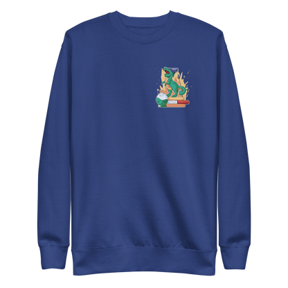 Wizard dinosaur animal | Unisex Premium Sweatshirt - F&B