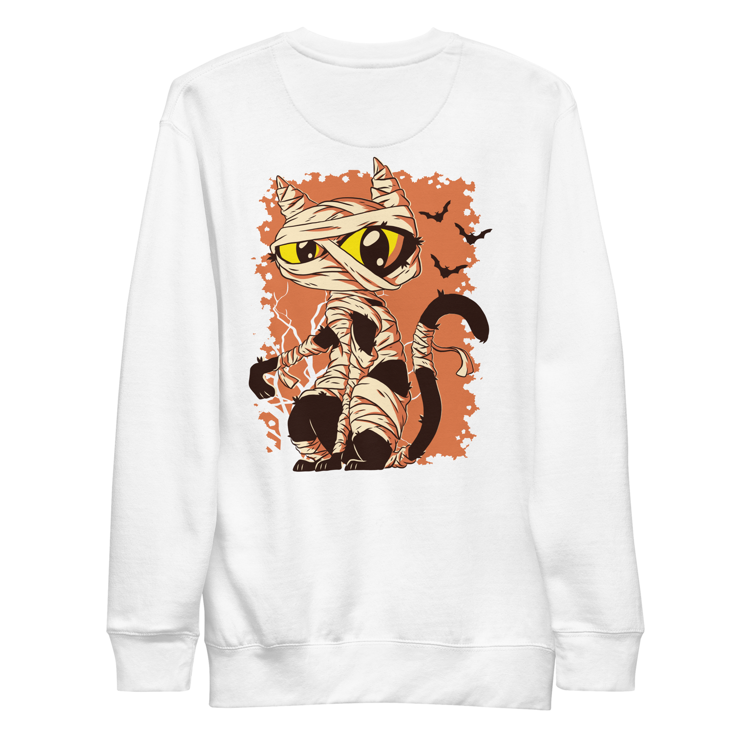 Ghost monster halloween eyes | Unisex Premium Sweatshirt - F&B