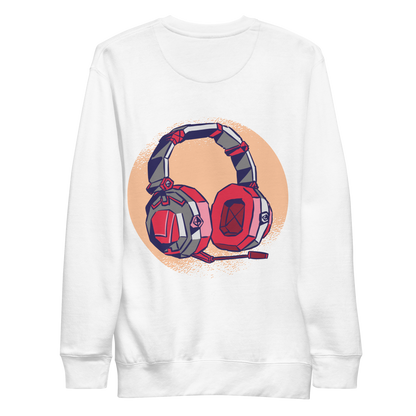 Gamer headphones cool | Unisex Premium Sweatshirt - F&B