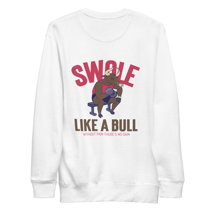 Muscular bull | Unisex Premium Sweatshirt - F&B