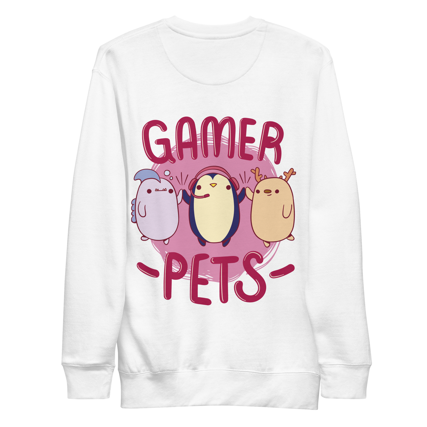 Cute gamer pets | Unisex Premium Sweatshirt - F&B