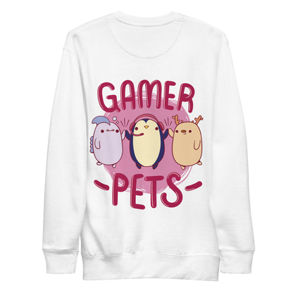 Cute gamer pets | Unisex Premium Sweatshirt - F&B