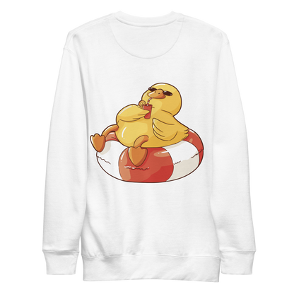Holiday rubber duck | Unisex Premium Sweatshirt - F&B